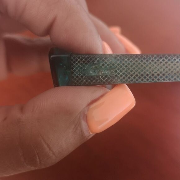 Lacoste Ladies Optical Frame Eyewear Aqua Green & Brown - Picture 6 of 16